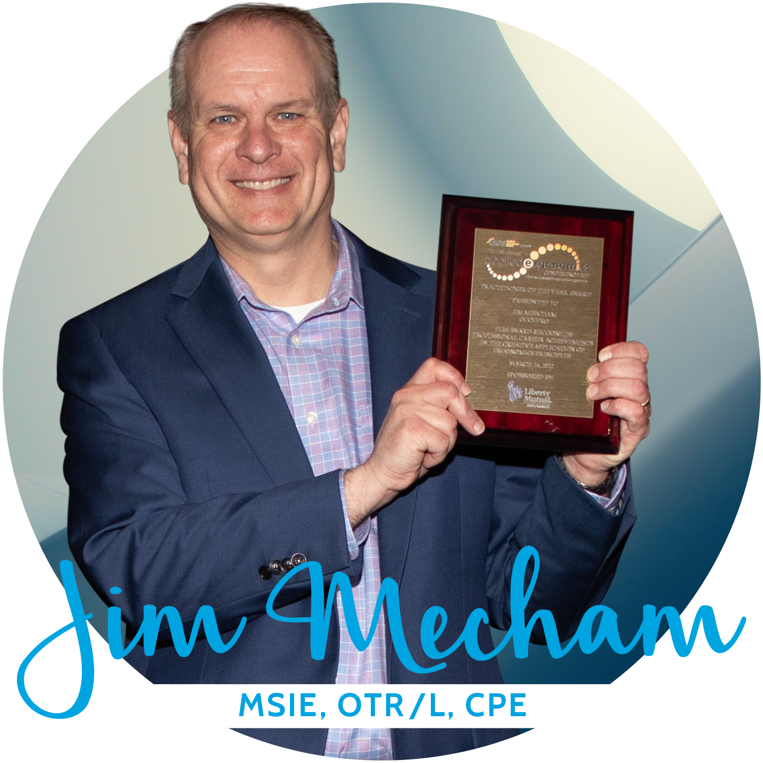 Jim Mecham, MSIE, OTR/L, CPE